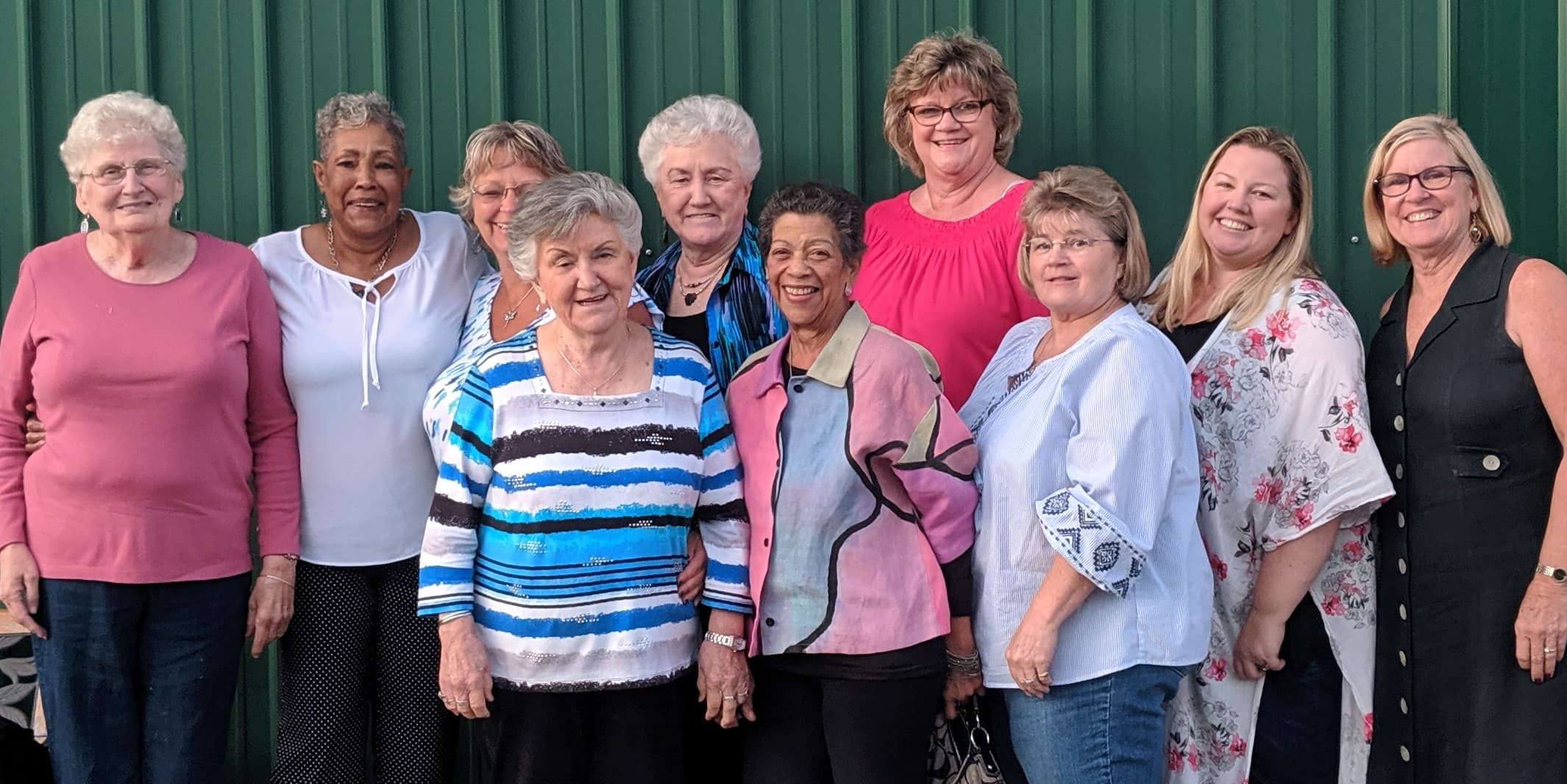 Staff and Leonard Family who had been working together for over 20 years at the Refuge Inn gathered to celebrate their success and friendship in 2019